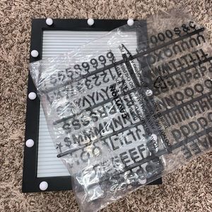 Light up letter board!